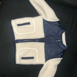 Old Navy Cream Fleece Jacket
